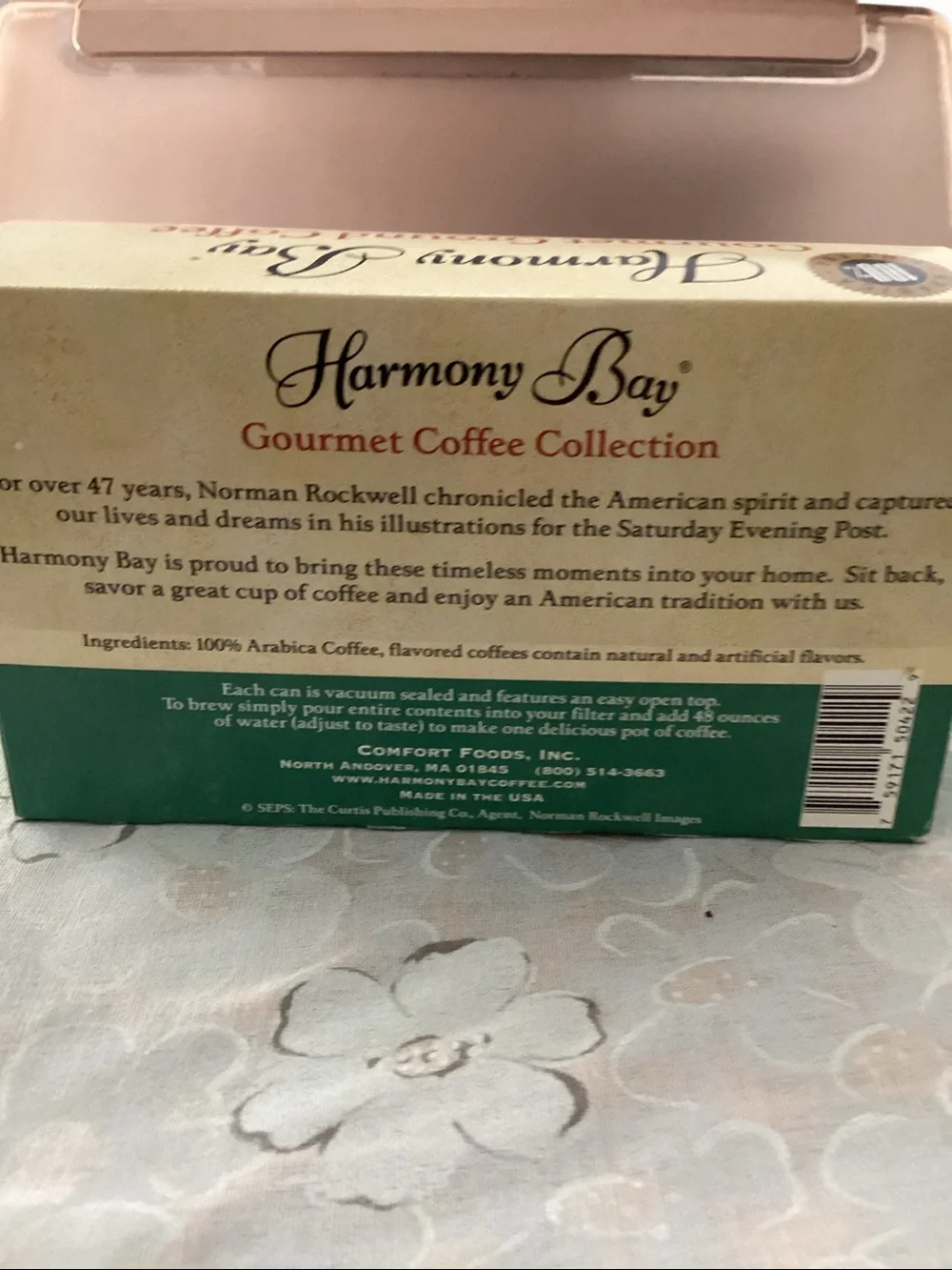 Assorted gourmet coffee collection Set - Norman Rockwell edition.